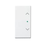 ABB Electrification - SRB-2-84 Front til bryter med to vipper for ABB-free@home® og KNX