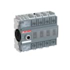 ABB Electrification - Lastskillebryter, OT160G04, 4P, 400V, 160A, Uten håndtak og aksling