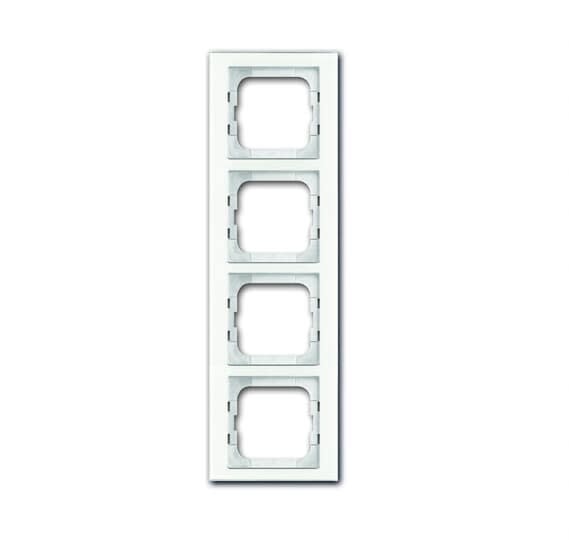 ABB Electrification - RAMME AXCENT 4-HULL, HVITT GLASS