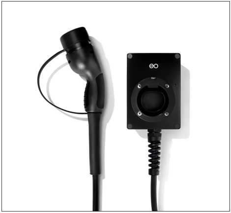 Function - Ladestasjon EO Mini: Mode 3, T2 Kabel 5m, 230V 1F 32A 7kW, DCL, Farge: Sort matt