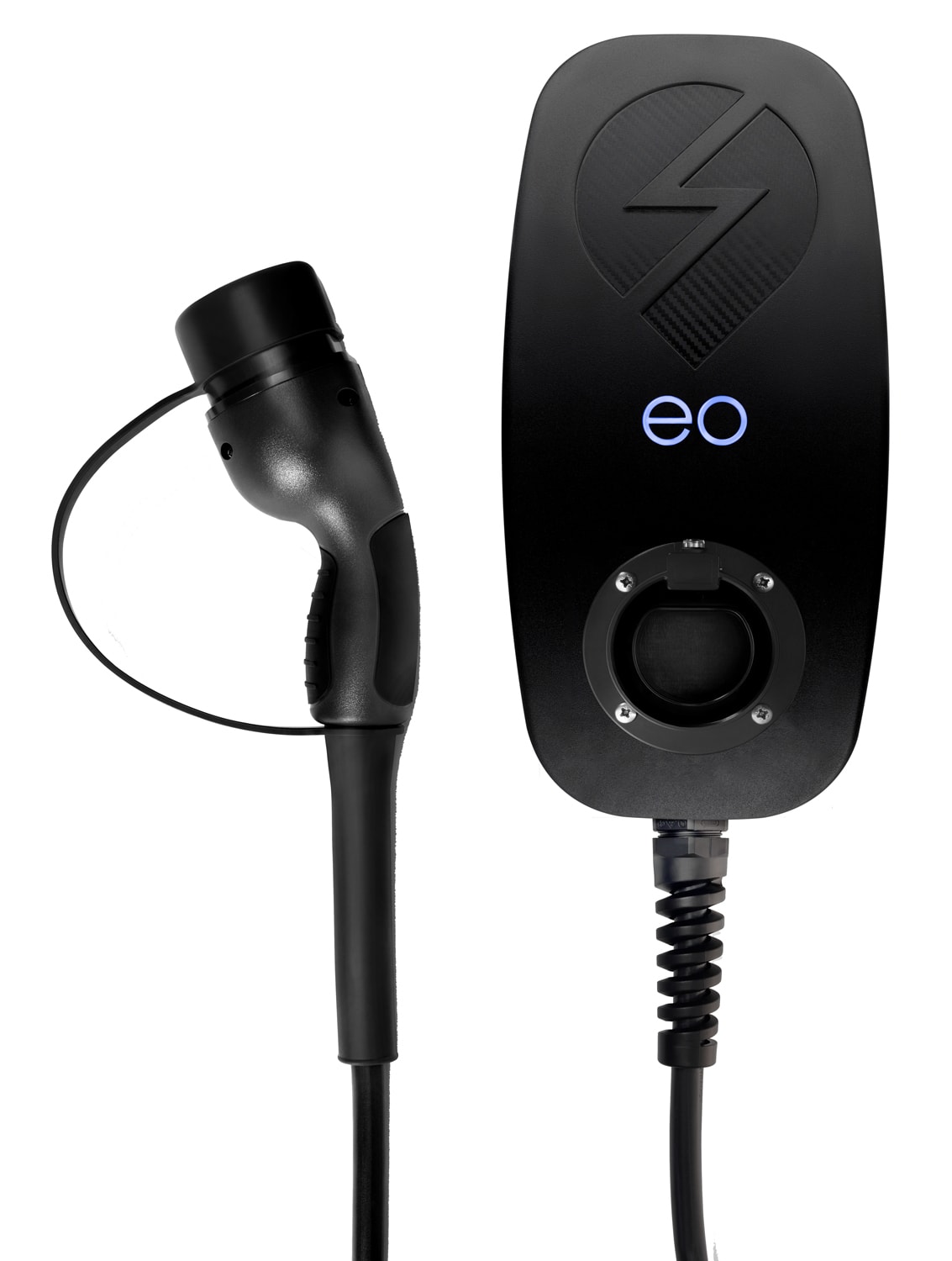 Function - Ladestasjon EO Basic: Mode 3, T2 Kabel 7,5m, 230V 1F 32A 7,2kW, DCL, Farge: Sort 