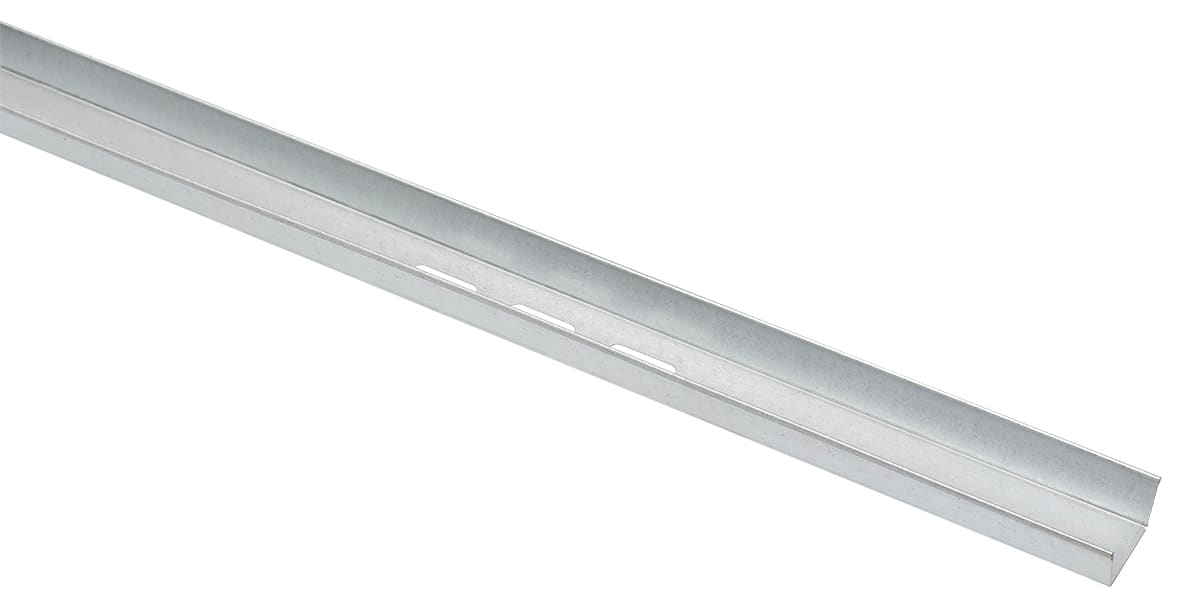 MP Bolagen - Svakstrømsrenne 50mm Hvit 3m MP-128V
