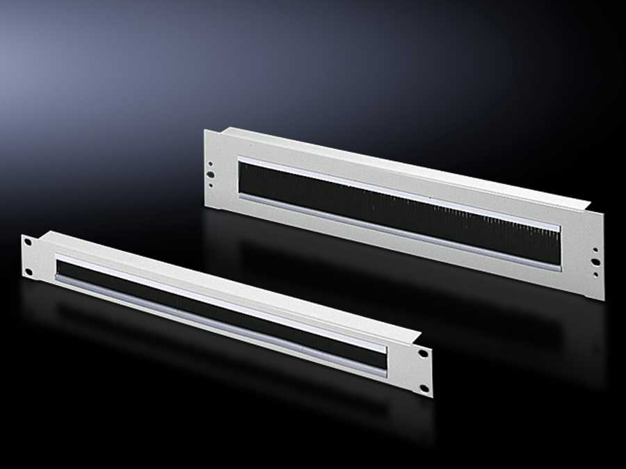 Rittal - IT-panel for kabelinnføring 19" 1 HE