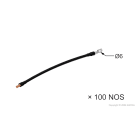 Elsteel - Kabel med endehylse og kabelsko 2mm²