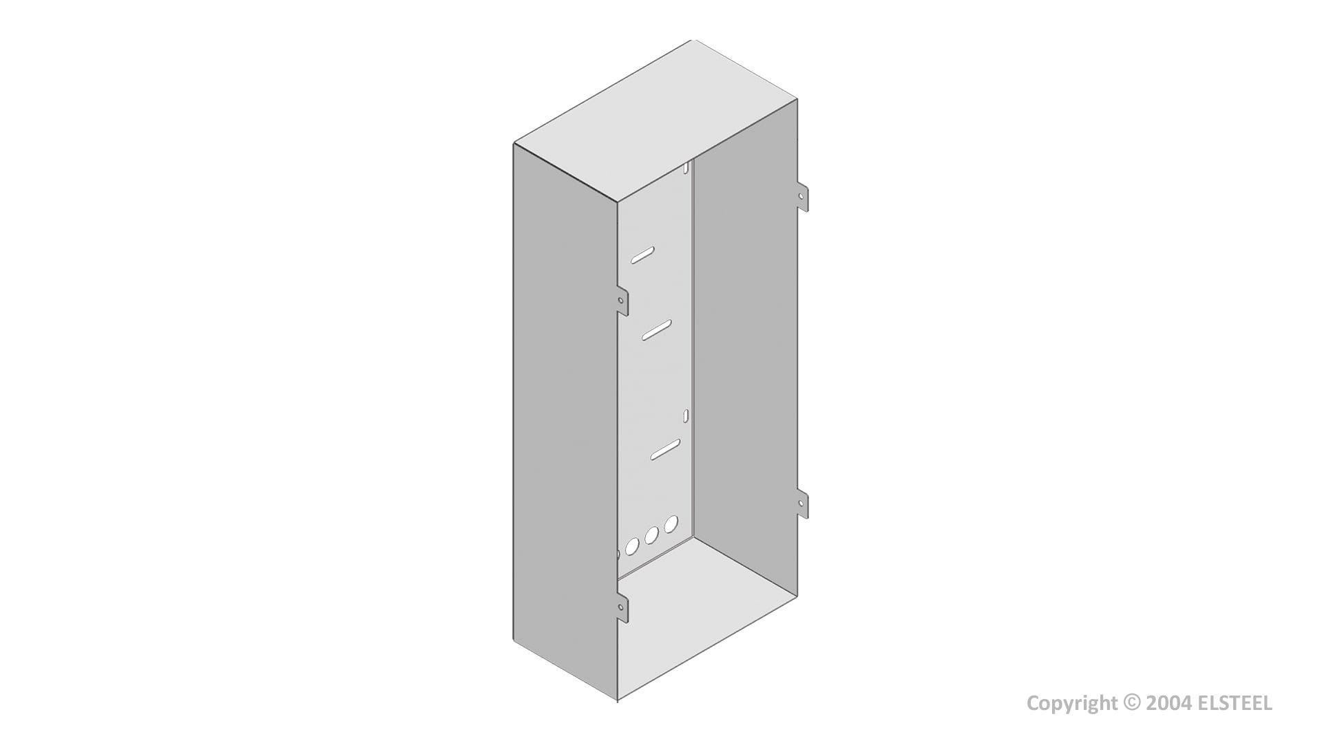 Elsteel - DB2 Målerkasse 300X450