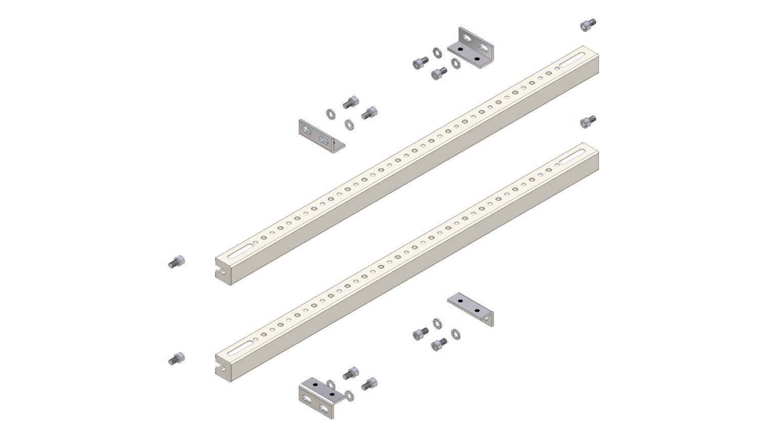 Elsteel - SLIMLINE SKINNETILBEHØR