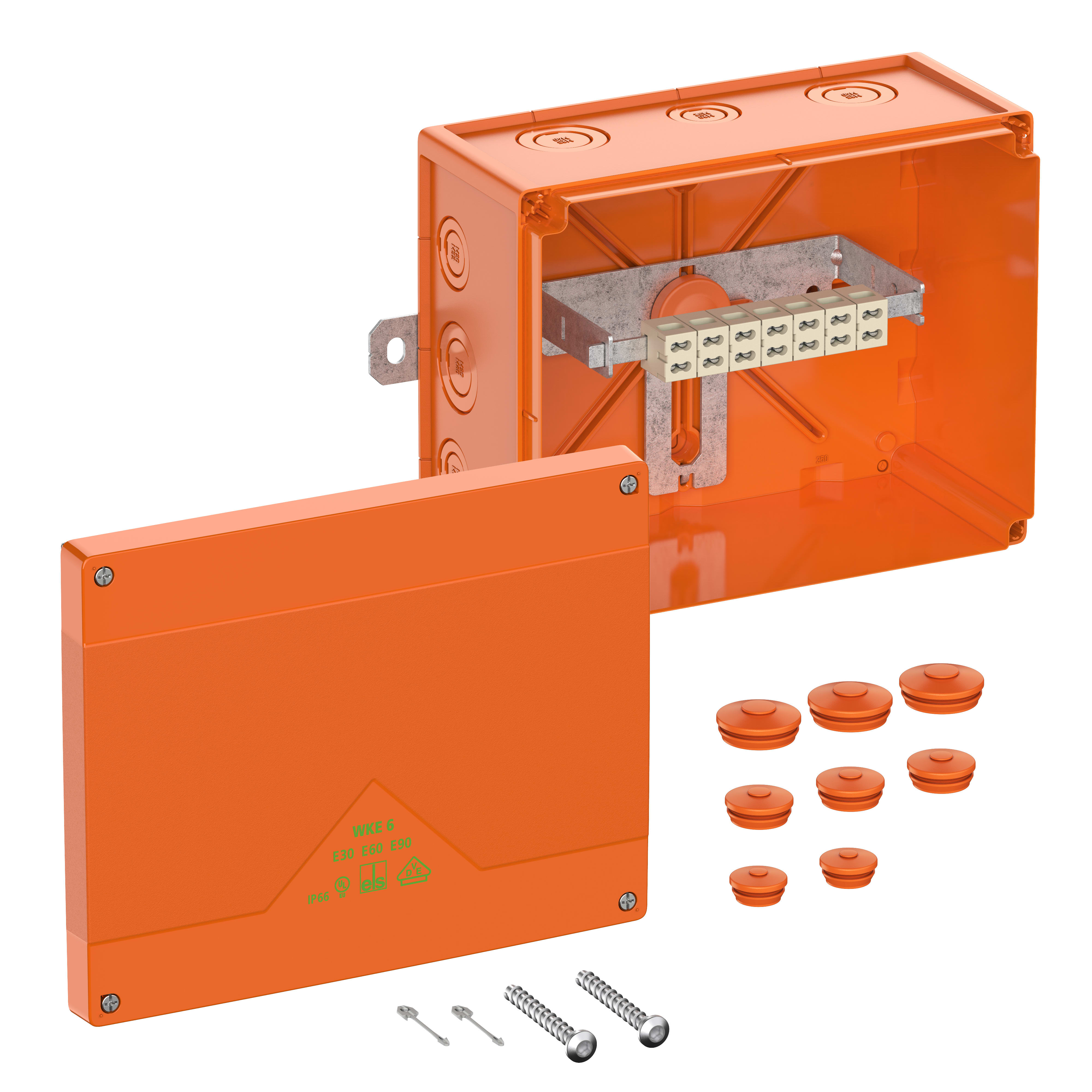 Spelsberg Norge - Brannboks - WKE 6 - Duo 7 x 6² Fordelingsboks