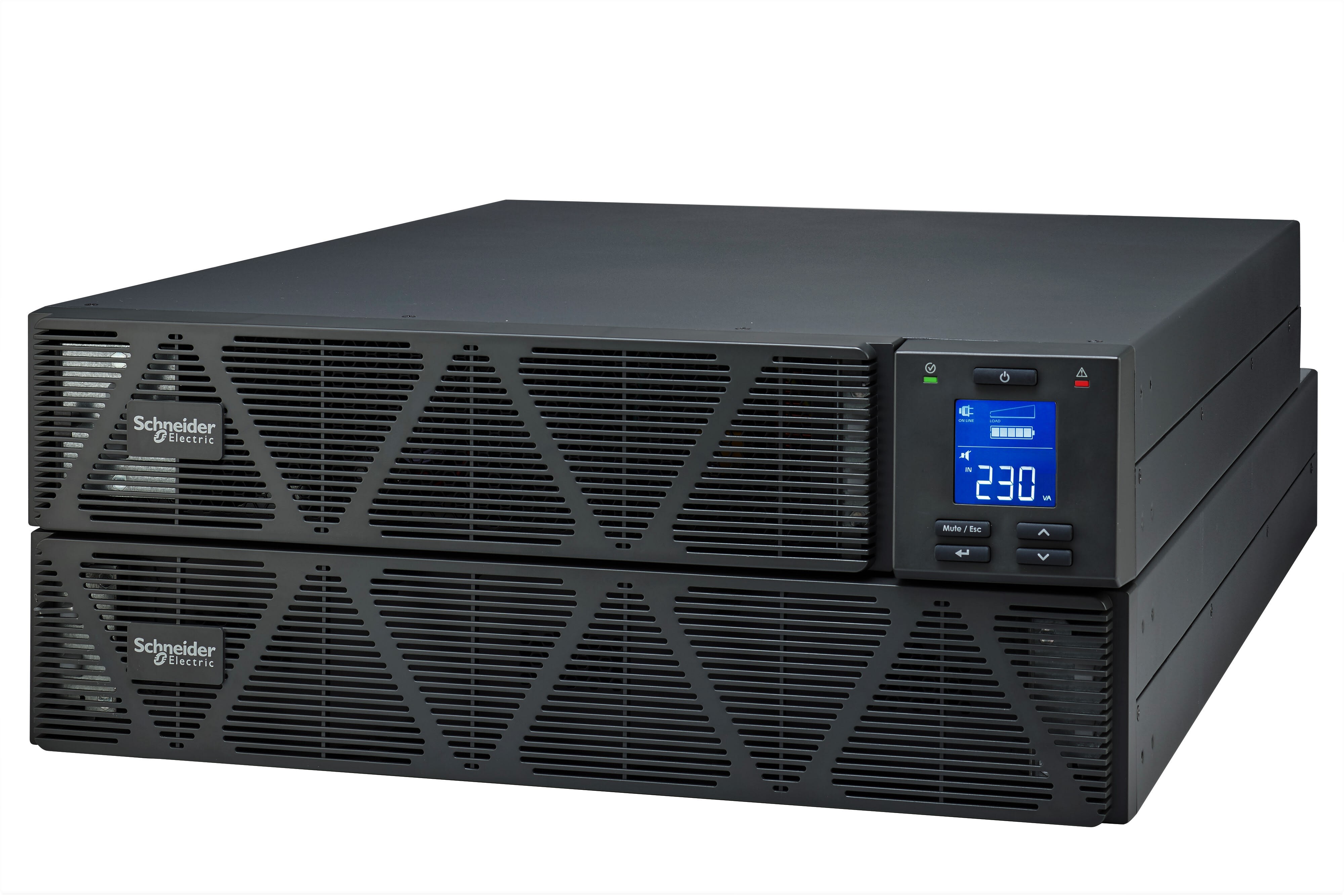 Schneider Electric - Easy UPS 3kVA med BattPakk Rack montert 3kVA 230V med ek