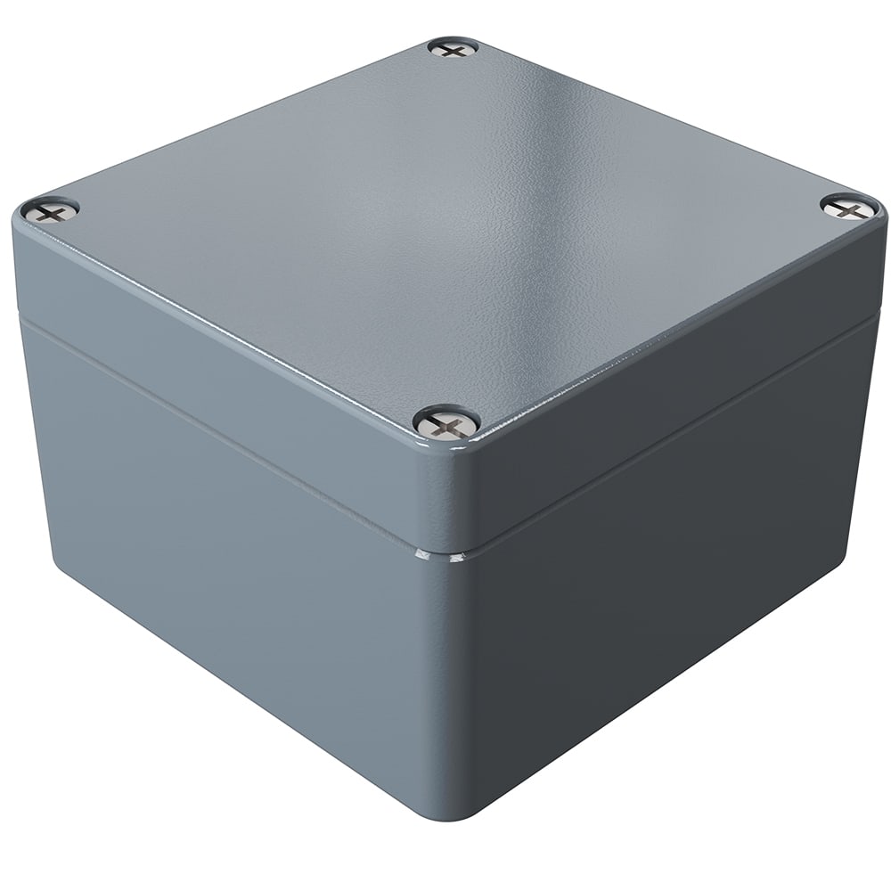 Rose-Elektrotechnik GMBH - Aluminium kapsling 120x122x80mm