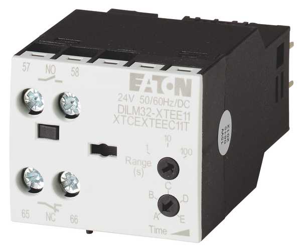 Eaton Electric - Tidsmodul, 24VAC/DC, 0.5-10s, forsinket av