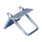 nVent CADDY - C-kanal bjelkeklemmer med U-bolt, E0L, E0, E1, E2L, E2, E3 Kanal, M6 Stag