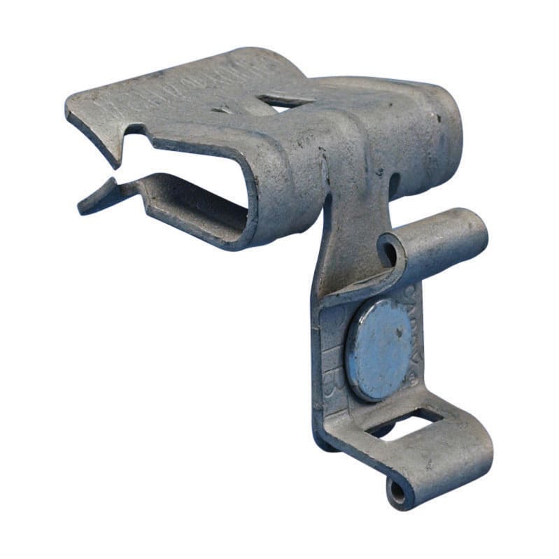 nVent CADDY - Strammebåndholder med flensklips, Fjærstål, nVent CADDY Armour, 14–20 mm Flens