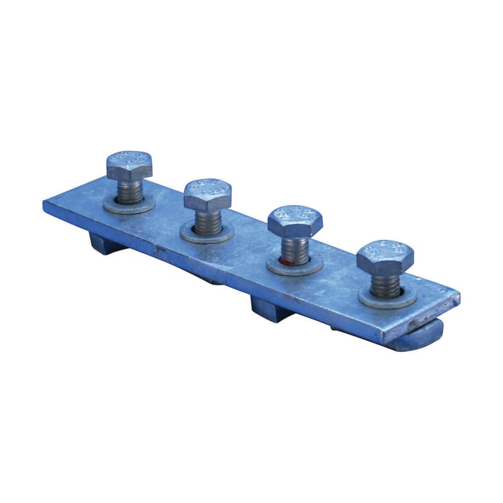 nVent CADDY - Flat brakett med fire hull, Stål, HD, 168 mm, M10 Skrue