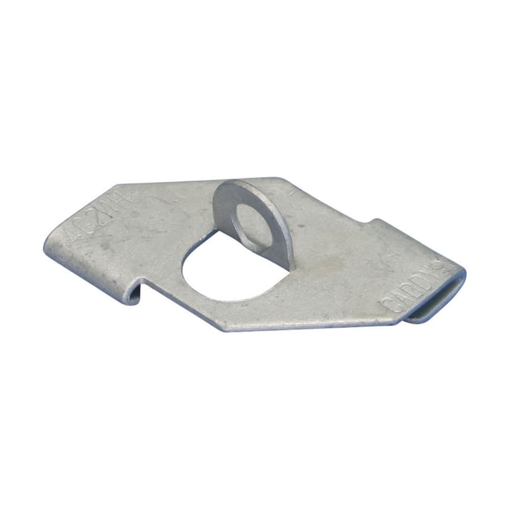 nVent CADDY - T-profilklips med 90° vanlig hull, CADDY ARMOUR, Grå, 5,8 mm Hull, 1,5 mm Max Flens, 24 mm T-profil