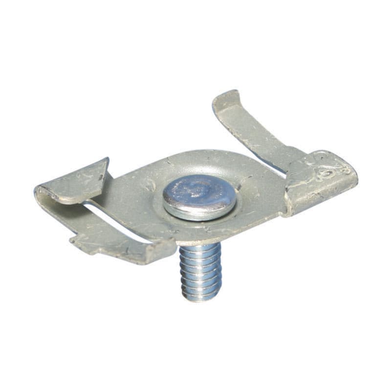 nVent CADDY - 4G16 T-profilklips med gjenget bolt, CADDY ARMOUR, Grå, 24 mm T-profil, M6 Skrue, 16 mm Skrue