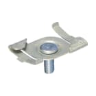 nVent CADDY - 4G16 T-profilklips med gjenget bolt, CADDY ARMOUR, Grå, 24 mm T-profil, M6 Skrue, 16 mm Skrue