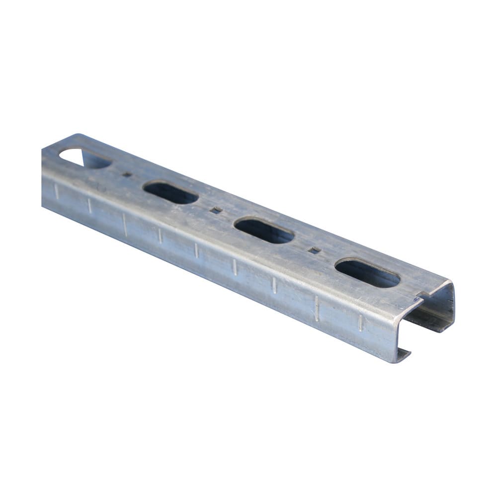 nVent CADDY - C-kanal type E2L, perforert, 34 mm x 15,5 mm x 1,5 mm