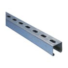 nVent CADDY - Profil av type A, slisset, Stål, PG, 3 000 mm x 41 mm x 41 mm x 1,5 mm