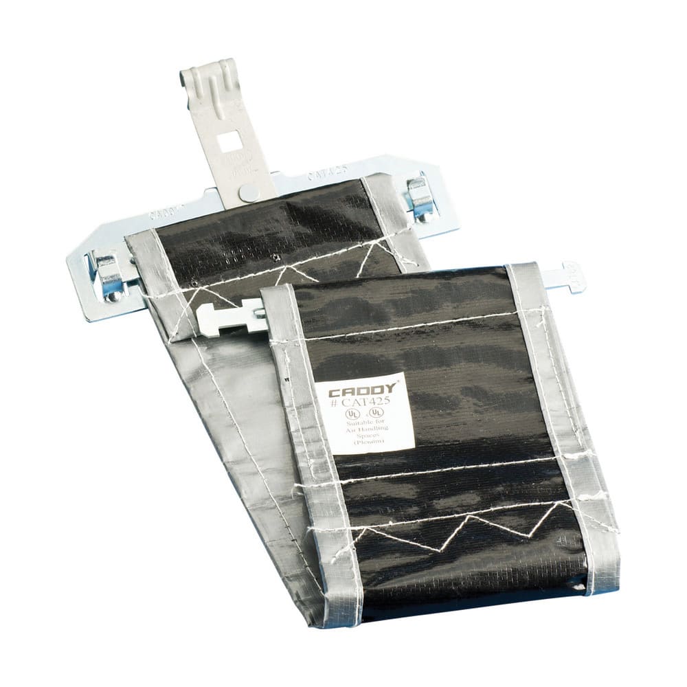 nVent CADDY - nVent CADDY Cat 425 Justerbar kabelfeste med Z vinkel-flensklips, 100 mm, 150 mm dia, 1,6–6 mm Flens
