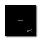 ABB Electrification - VIPPE M/NØ.SYMBOL SORT MATT 2CKA001751A3046