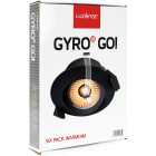 Unilamp - Gyro Go! Eco Sixpack WarmDim Sort 6 komplette downlights
