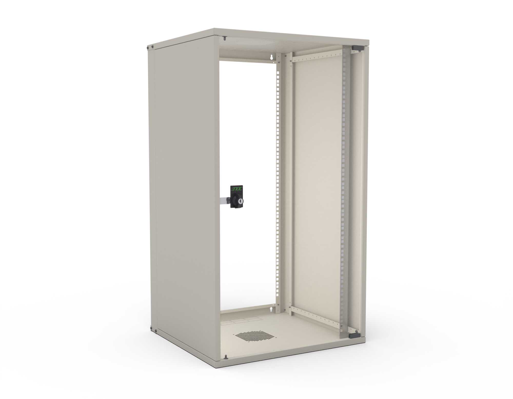 Enoc System - VEGGRACK 19" W3 21-5  BEIGE  550x500x979mm 21U