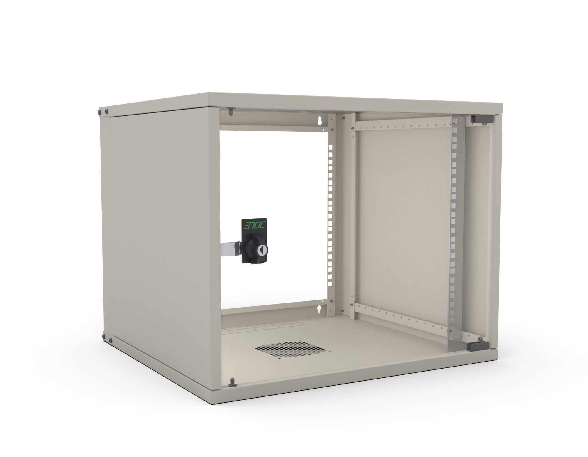Enoc System - VEGGRACK 19" W3 9-5  BEIGE  550x500x448mm 9U