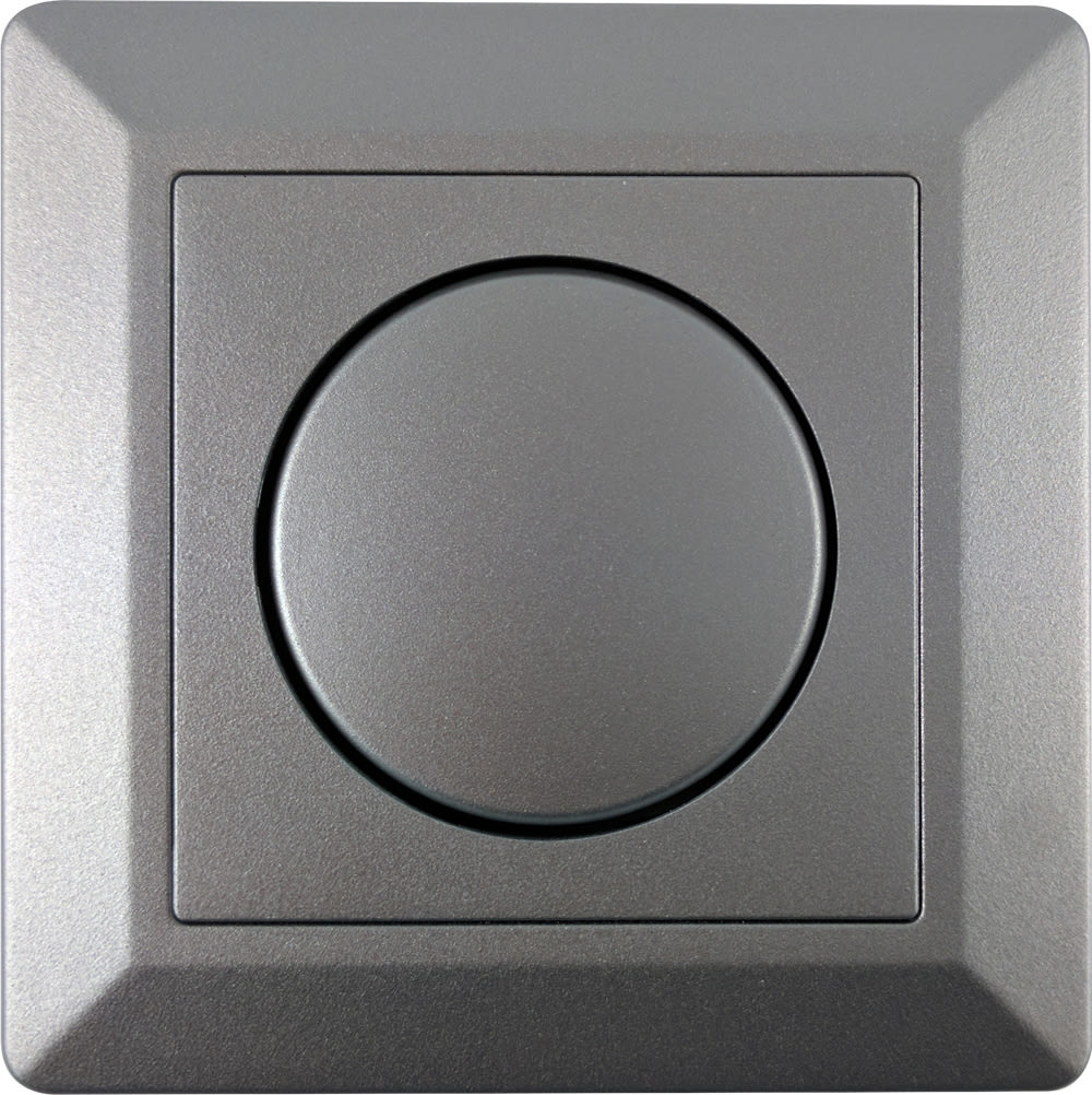 Function - Deksel med ramme til Uniled+ aluminiumsfarget