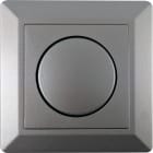 Function - Deksel med ramme til Uniled+ aluminiumsfarget