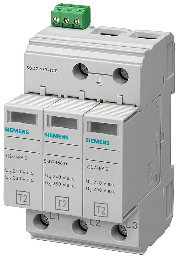 Siemens - Overspenningsvern UC 580V 3P