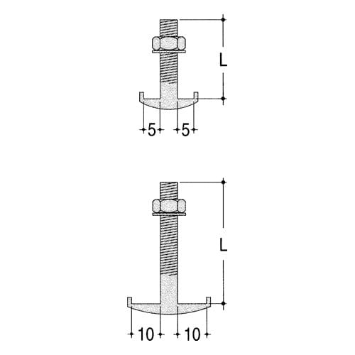 EFA Elektro - Bolt M10X60 BHS 5-60