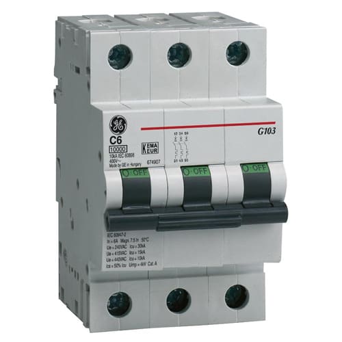 GE - Automatsikring 3 pol B 16A