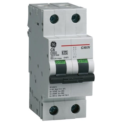 GE - Automatsikring 1 pol + N B 25A