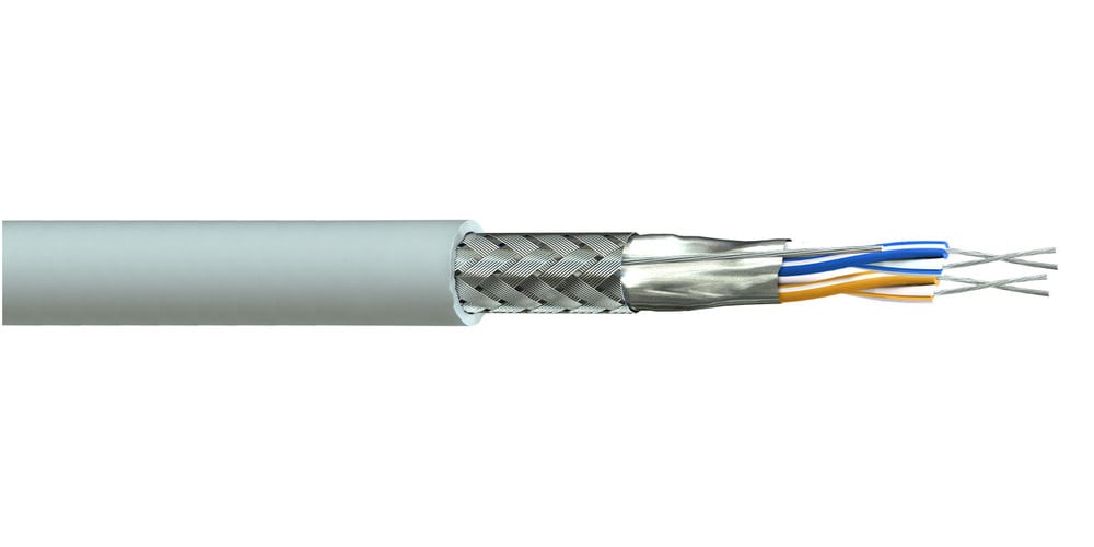 Elis Elektro AS - Two pair foil&braid 2x2xawg24 (9842 NH)