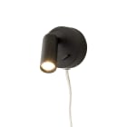 Aneta Lighting - FENJA VEGGLAMPE SVART