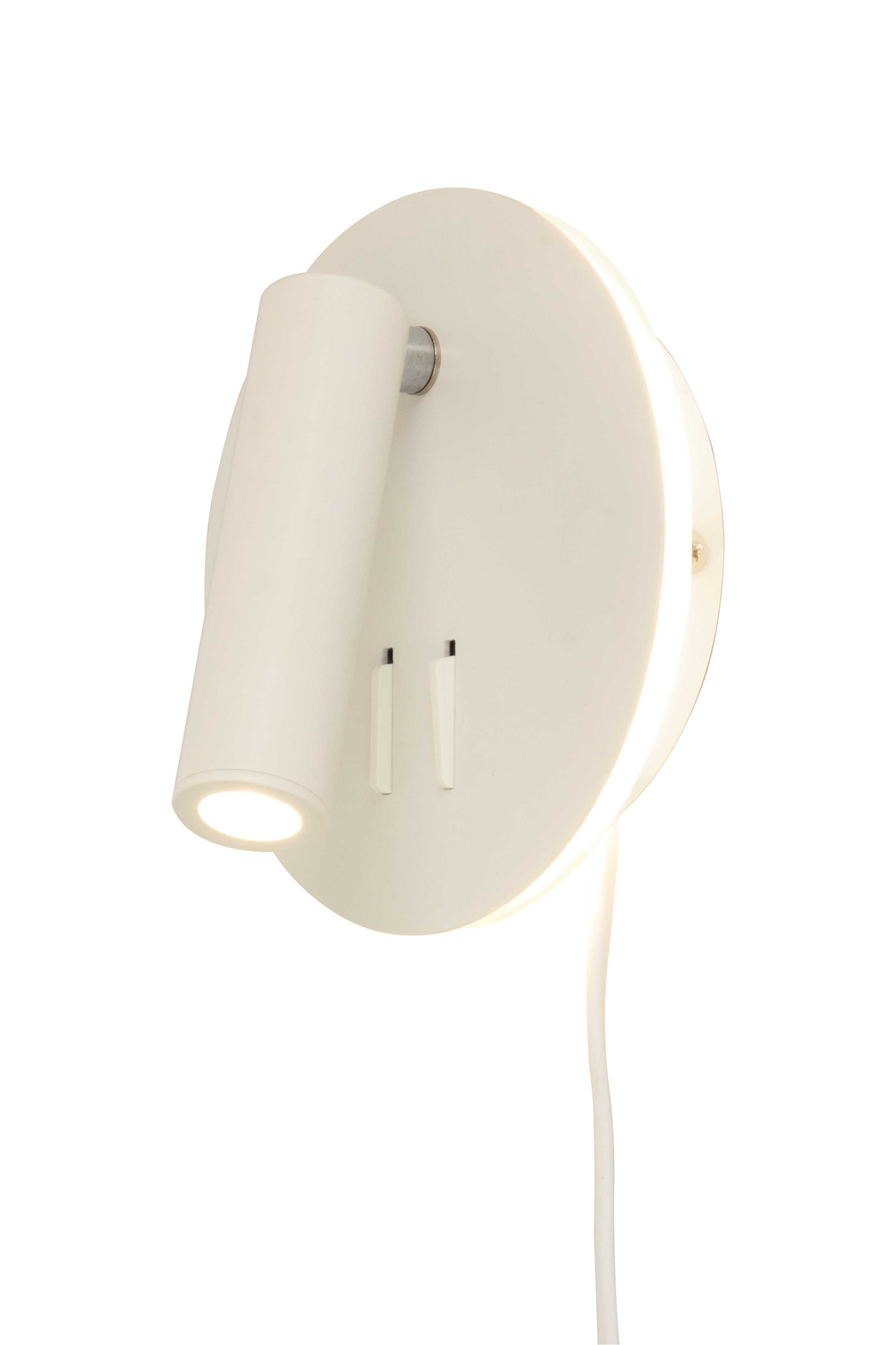 Aneta Lighting - ACE VÄGGLAMPE HVIT
