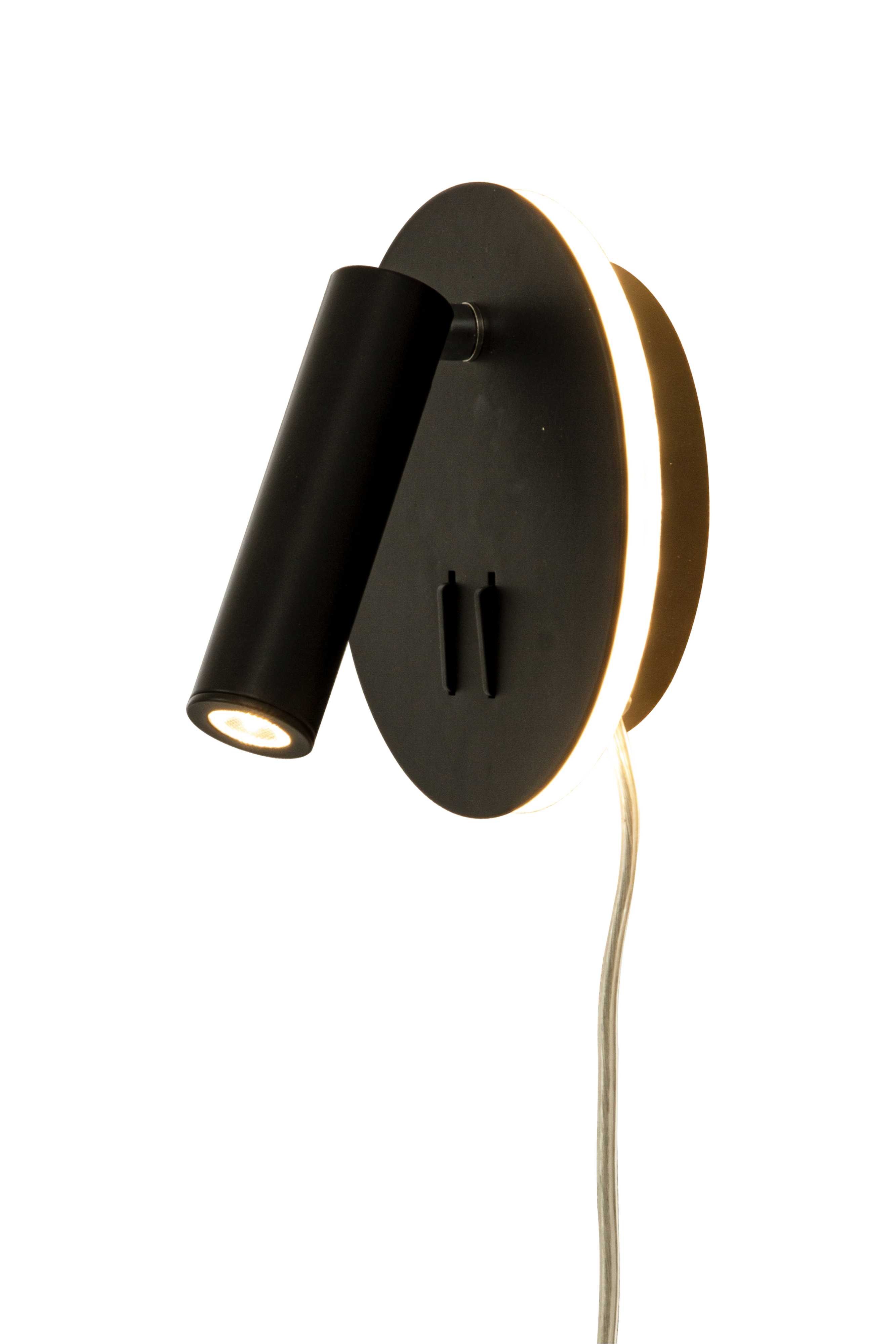 Aneta Lighting - ACE VÄGGLAMPE SVART