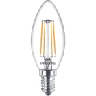 Signify - LED MIGNON D 4.5W B35 E14 827 FILAMENT tilsv. 40W Dimbar