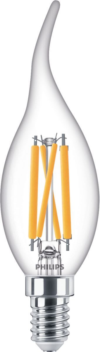 Signify - LED MIGNON DT 4.5W E14 BA35CL FILAMENT tilsv. 40W WARMDIM
