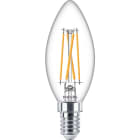 Signify - LED MIGNON DT 4.5W E14 B35CL FILAMENT tilsv. 40W WARMDIM