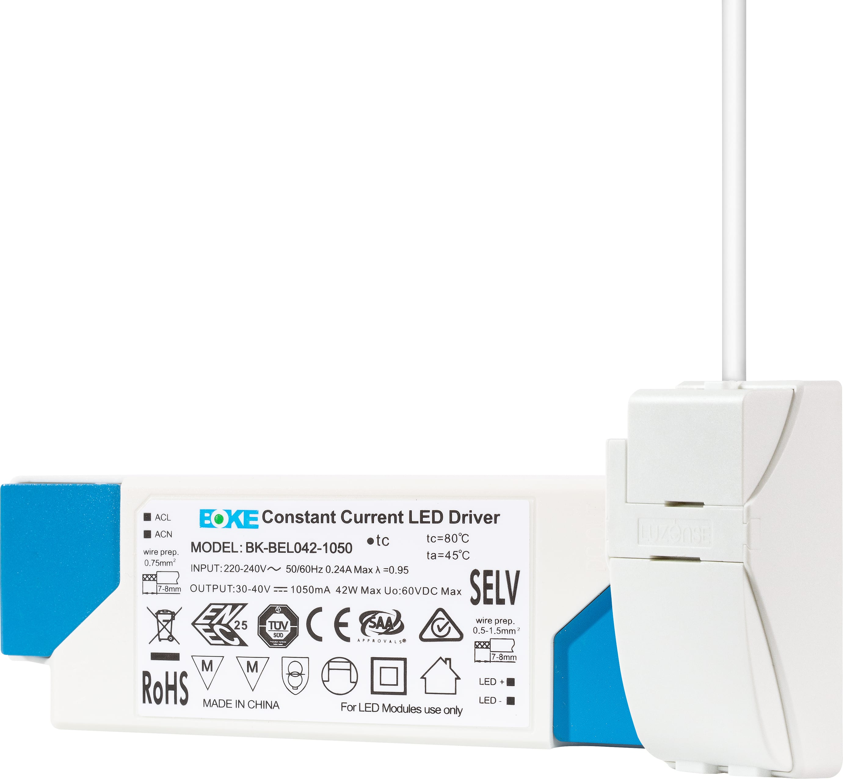 Unilamp - Driver 42W 1050mA 3P LCT for Square 40W