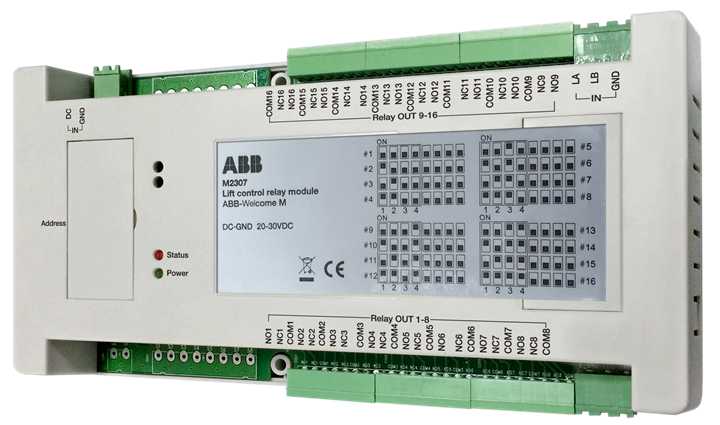 ABB Electrification - WM Heis kontroll rele
