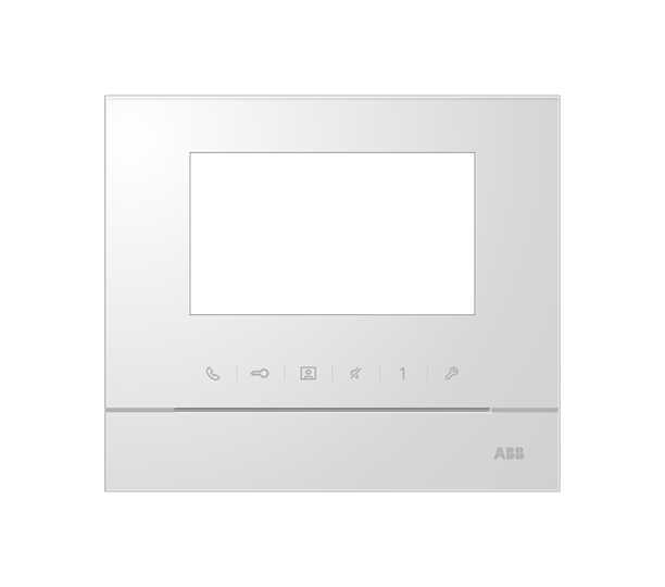 ABB Electrification - "WM Front til 4,3"" HF, Hvit"
