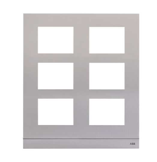 ABB Electrification - WM Cover frame, 6 modules,siz