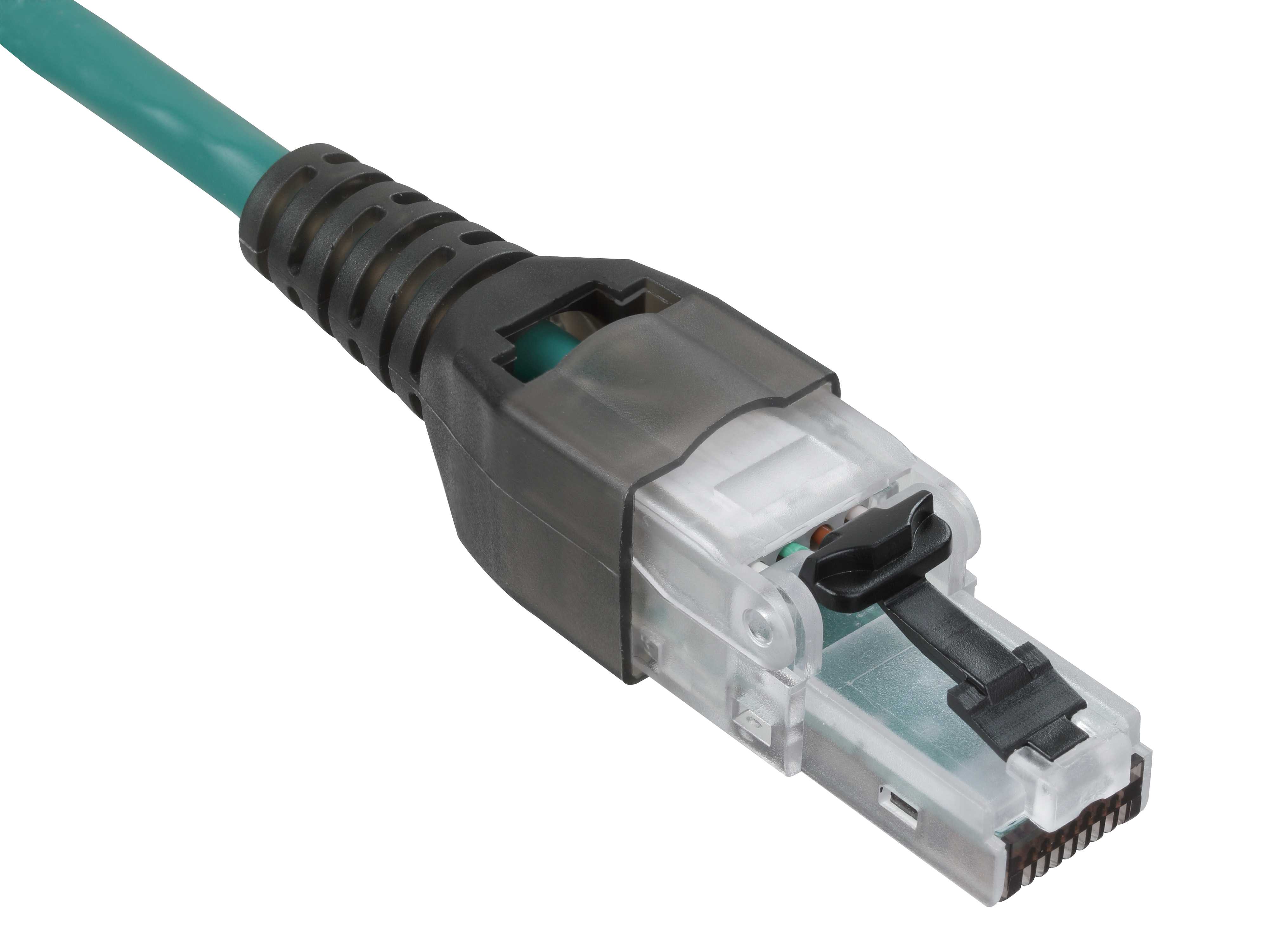 Schneider Electric - Termineringsplugg  - RJ45  hann plugg - kat 6 uskjermet - for solid og flertrådet kabel