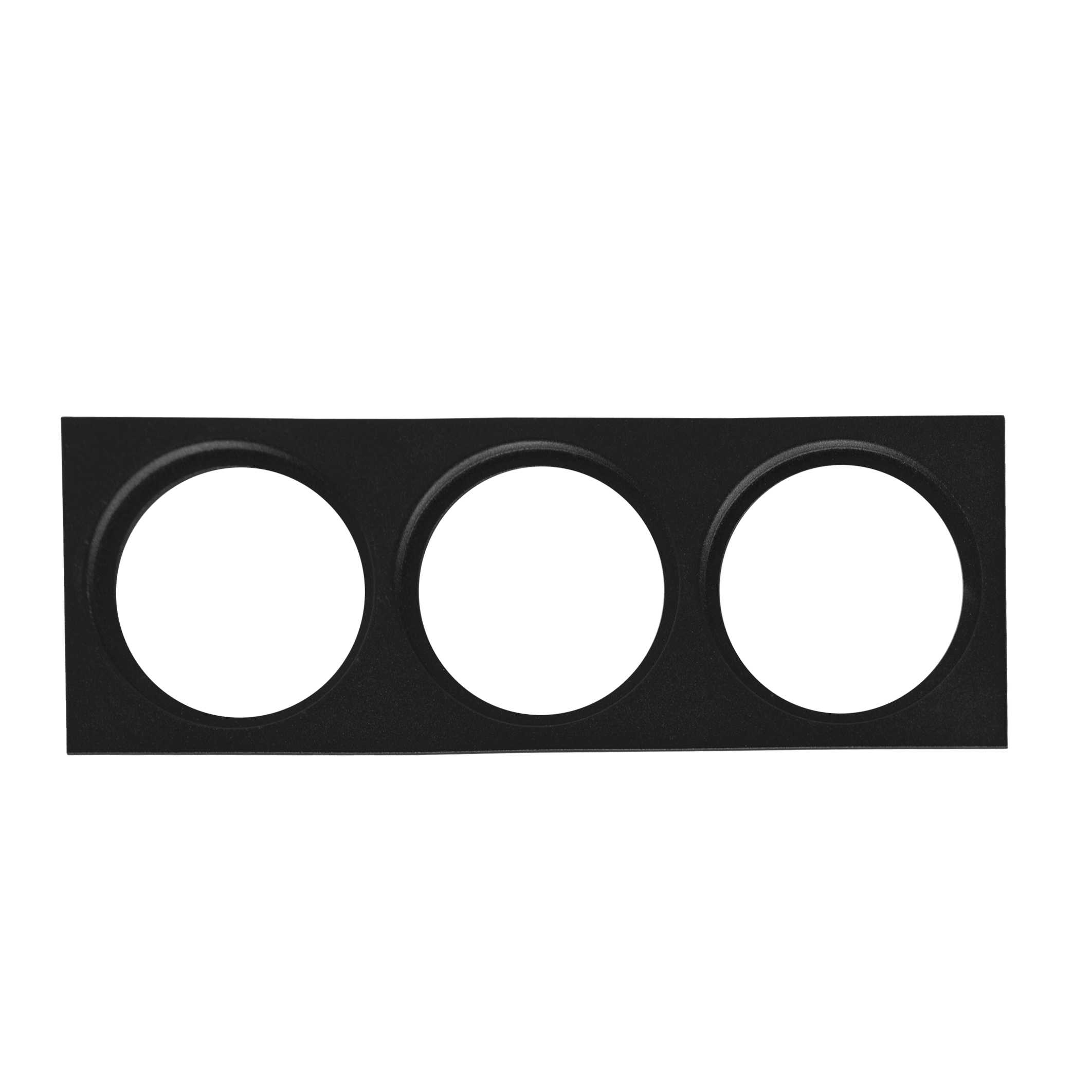 Hide-a-lite - Dekor ramme III Ø85 Svart
