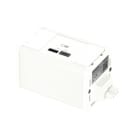 Schneider Electric - Modulær uttaksenhet USB A+C - Hvitt
