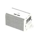 Schneider Electric - Modulær uttaksenhet USB A+A - Hvit/Grå