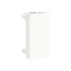 Schneider Electric - Deksel - 1 modul - Hvit