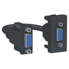 Schneider Electric - VGA - Antrasitt VGA - Antrasitt - 1 modul
